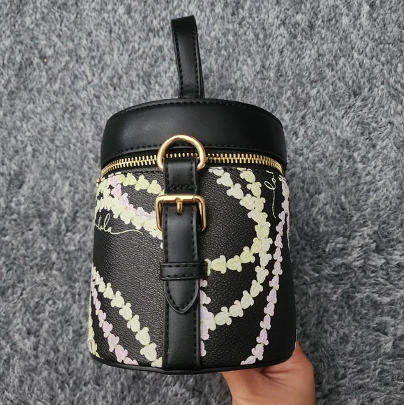 Lola Miller Simply Sisters Crown Flower Round Crossbody Bag Hawaii